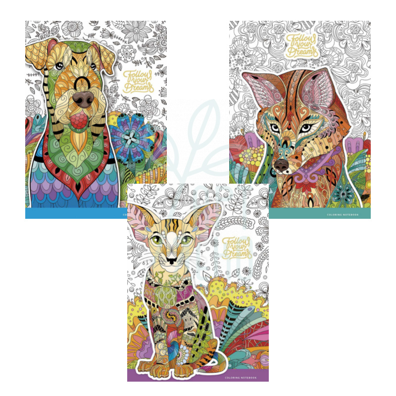 Блокнот для записів, склейка, А5 (14,8х21 см), 60 г/м2, лінійка, білий блок, 50 л., Школярик