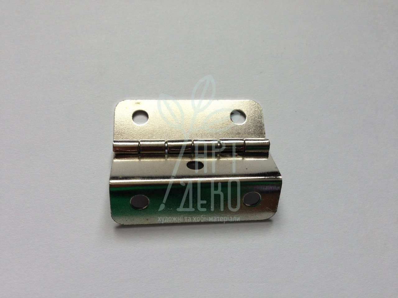 Петля посилена, срібло, 41х28 мм, Китай