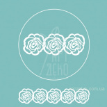 Чипборд "Бордюр 18", Вензелик