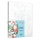 Набір для розпису за номерами "Тропічна птаха", 35х45 см, ROSA START