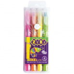Набір олівців гелевих Neon, 4 кольори, ZiBi