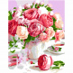 Набір для розпису за номерами "Запашний букет", 35х45 см, ROSA START