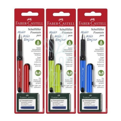 Ручка-перо Fresh, + 6 капсул, Faber-Castell