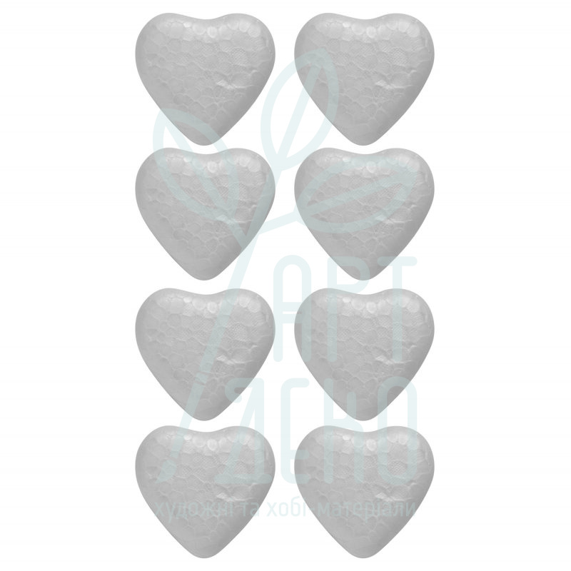 Набір сердець з пінопласту, Santi