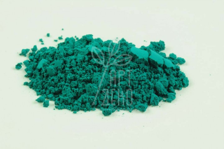 44250 Пігмент, Вірідіоновий зелений, яскравий, 25 г, Kremer