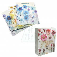 Пакет подарунковий "Квіти", 32х26х10 см, Josef Otten