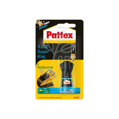 Клей Pattex Super, з пензликом, 5 г, Henkel