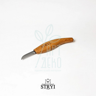Стамеска ніж "Богородський" 45 мм для різьблення по дереву, Україна