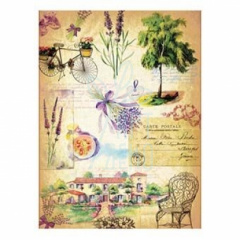 Декупажні карти на рисовому папері Rice Paper Decoupage, А4 (21х29,7 см), №36, Cadence