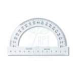 Транспортир пластиковий 180°/120 мм, KOH-I-NOOR