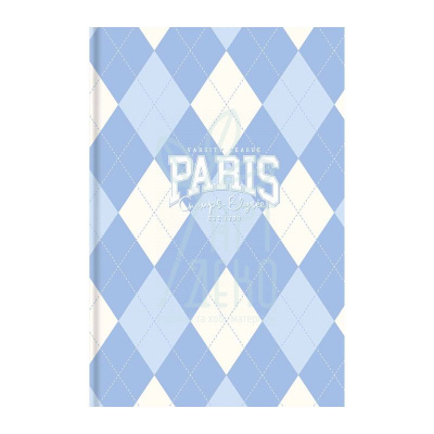 Зошит для записів, B5 (25х17,6 см), матова ламінація, білий блок, клітинка, 80 л, Школярик