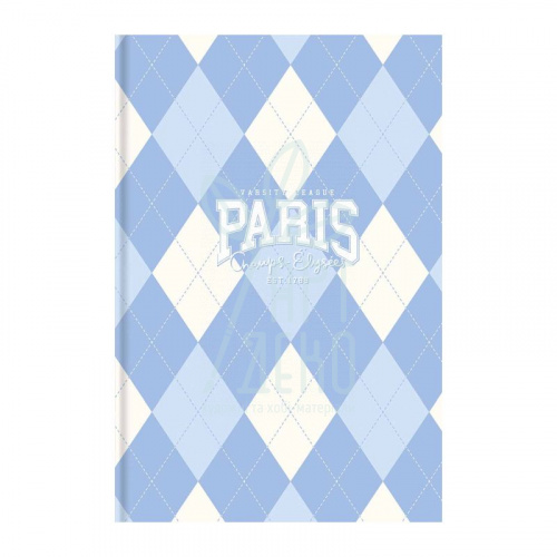 Зошит для записів, B5 (25х17,6 см), матова ламінація, білий блок, клітинка, 80 л, Школярик