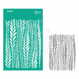 Трафарет багаторазовий самоклеючий Фоновий, №3048, серія "Новий рік", 13х20 см, ROSA Talent