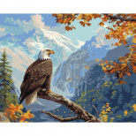 Набір для розпису за номерами "Вершинний страж", 40х50 см, Ідейка