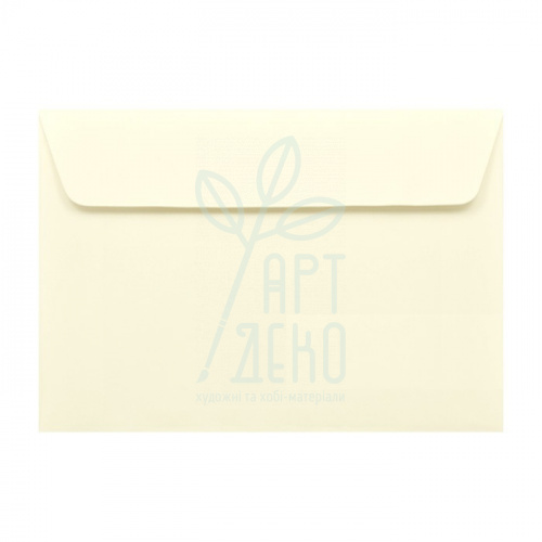Конверт, кремовий, 11,5х16 см, 100 г/м2, Україна