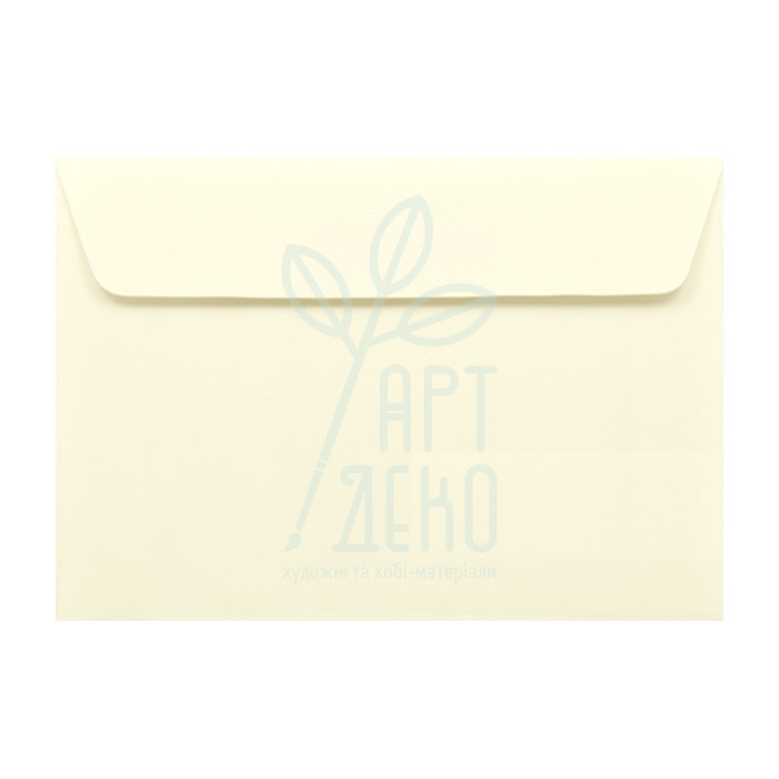 Конверт, кремовий, 11,5х16 см, 100 г/м2, Україна