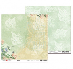Папір для скрапбукінгу, двосторонній "Nature" 3, 30,5х30,5 см, 180 г/м2, ROSA Talent
