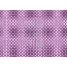 Папір для декупажу, інтер'єрний "Фіолетовий візерунок", 50х70 см, 46 г/м2, TODO
