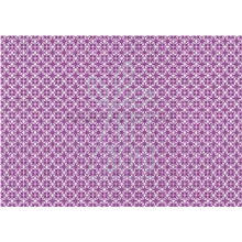 Папір для декупажу інтер'єрний "Фіолетовий візерунок", 50х70 см, 46 г/м2, TODO