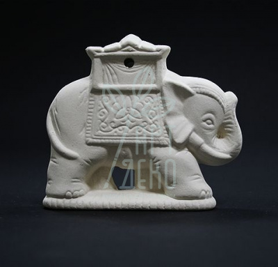Заготовка керамічна для декорування “Індійський слон вел.”, h=100 мм, Україна