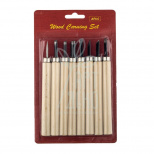 Набір різців по дереву (11513), у блістері, 8 шт, D.K.ART & CRAFT