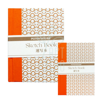 Скетчбук для ескізів Hardbound Stitch, 180 г/м2, 48 л, Potentate