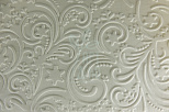 Папір текстурований, тиснений "Орнамент 1", бежевий, 13х18 см, Україна