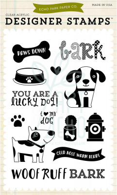 Набір штампів для скрапбукінгу Lucky Dog, Echo Park