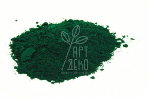23010 Пігмент сухий натуральний, Фталевий зелений, жовтуватий, 25 г, Kremer