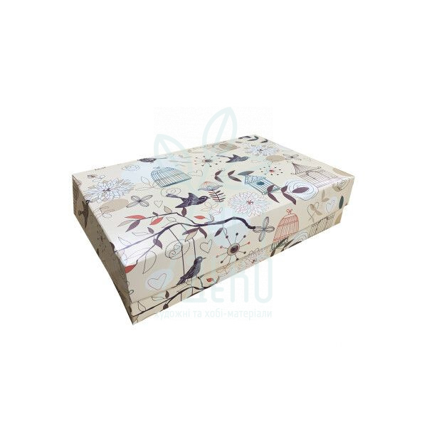 Коробка подарункова "Пташка", 23х15х6 см, Україна