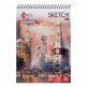 Альбом для акварелі Watercolour Collection "Travelling", спіраль, A5, 200 г/м2, 20 л, Santi