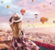 Набір для розпису за номерами "Повітряні кулі. Каппадокія", 35х45 см, ROSA START