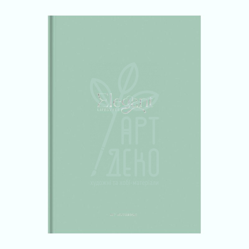 Зошит для записів, А4 (21х29,7 см), матова ламінація, кремовий блок, клітинка, 80 л, Школярик