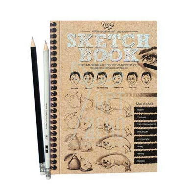 Набір креативної творчості "Sketch Book", 40 шт., Україна