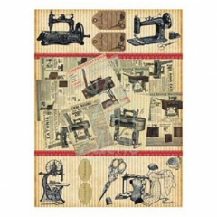 Декупажна карта на рисовому папері Rice Paper Decoupage, А4 (21х29,7 см), №11, Cadence
