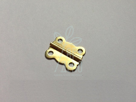 Петля фігурна, золото, 20х16 мм, Китай