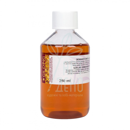 Шелак рідкий безвосковий, 250 мл, Renesans