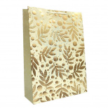 Пакет подарунковий "Золоте тиснення", 18х23х10 см, Україна