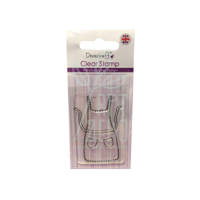 Штамп силіконовий "Apron", Dovecraft