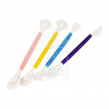 Набір стеків-роликів пластикових, двосторонні, 4 шт, Китай