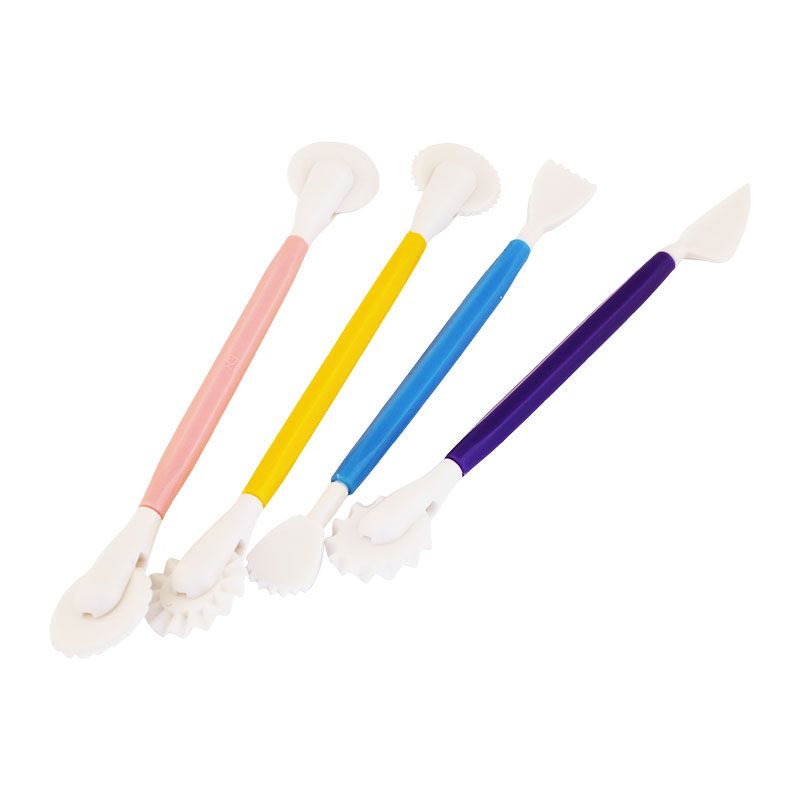 Набір стеків-роликів пластикових, двосторонні, 4 шт, Китай