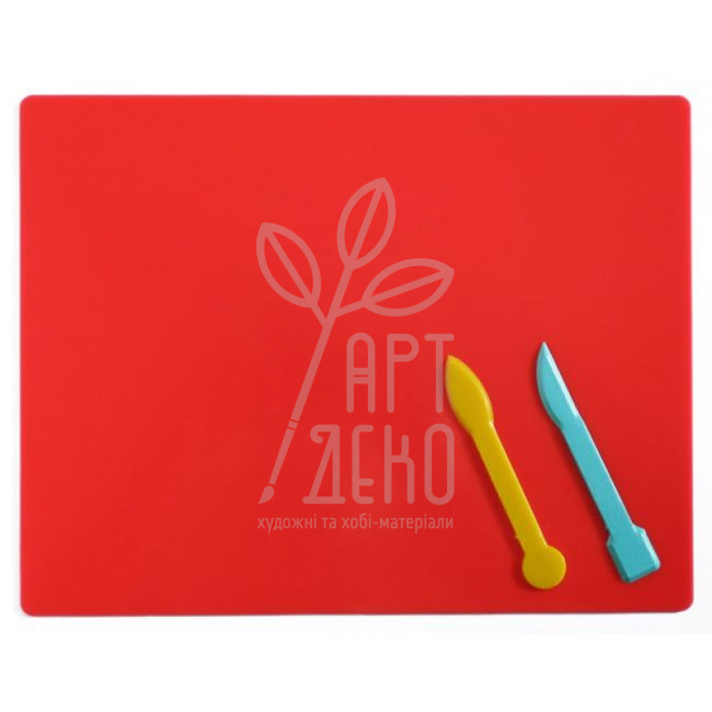 Набір для ліплення: дошка 19,3х25 см, 2 стеки, Україна