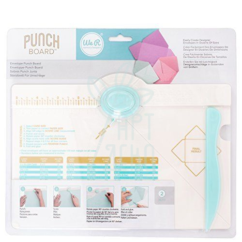 Дошка для виготовлення конвертів Envelope Punch Board, We R Memory Keepers