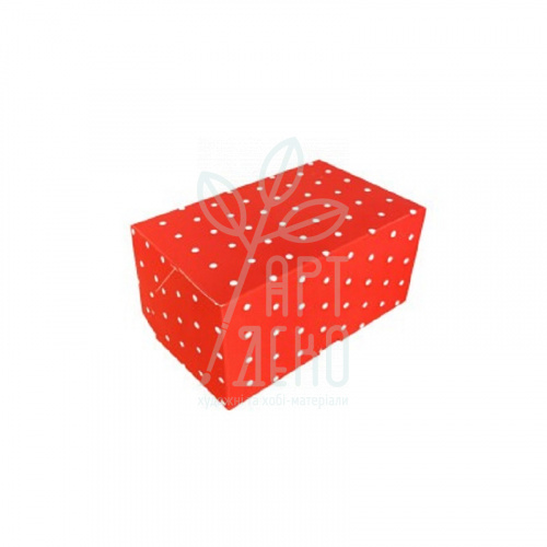 Коробка подарункова "Горошок", 16x11x8 см, Україна