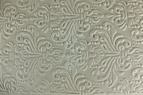 Папір текстурований, тиснений "Орнамент 7", бежевий, 13х18 см, Україна