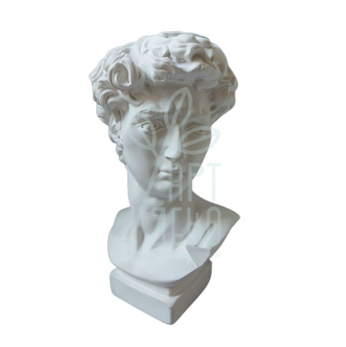 Гіпсова фігура-кашпо "Давид", 17х9 см, Україна