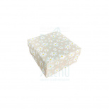 Коробка подарункова "Ромашки", 14х14х7 см, Україна