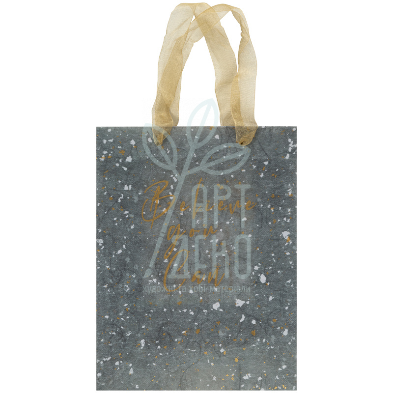 Пакет подарунковий пластиковий "Shade Green", 25х19 см, Axent