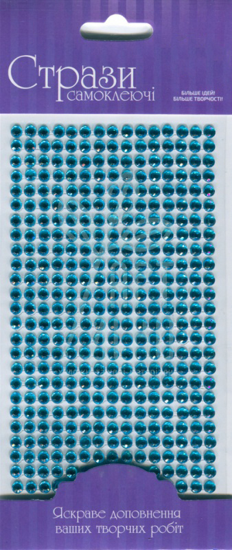 Набір страз самоклеючих, 5 мм, 375 шт, ROSA Talent