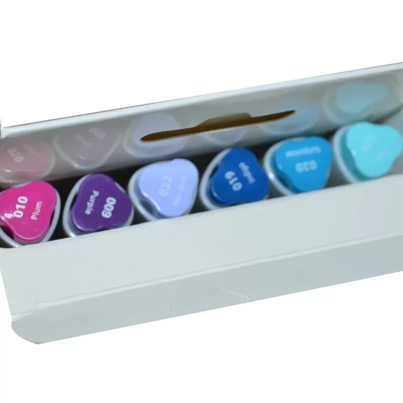 Набір маркерів двосторонніх Sketch "Seascape", 6 шт., Santi